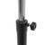 CRYBY Standing Hair Dryer, Vertical Hairdressing Heater Adjustable Salon Hair Drying Perming Machine with 4 Universal Wheels, Multi-Functional Hair Styling Machine Rotating Hair Processor (Silver)