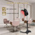 Standing Hair Dryer w/Wheels, 900W Vertical Hair Heater for Cold Perm & Hot Oil Treatment with 360° Rotating Head, Adjustable Temperature Salon Dryers for Home Salon Use