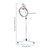 Orbiting Rotating Hair Processor, 950W 110V 360°Orbiting Hair Color Processor Stand Hair Dryer Salon Drying Perming Machine with Infrared Technology&Temperature Control for Salon Home White