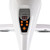 Orbiting Rotating Hair Processor, 950W 110V 360°Orbiting Hair Color Processor Stand Hair Dryer Salon Drying Perming Machine with Infrared Technology&Temperature Control for Salon Home White