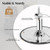 OmySalon Salon Chair for Hair Stylist, Camel Barber Chair for Barbershop/Home, Hydraulic Stylist Chair with Footrest, Hairdressing Beauty Spa Braiding Equipment