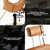 KIGOTY Salon Chair for Hair Stylist, 360° Swivel Reclining Barber Chair for Barbershop, Height Adjustable Hair Chairs, Hairdresser Braiding Styling Chairs, Beauty Spa Equipment (Brown)