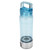 Hydrogen Water Bottle 400ml Portable Hydrogen Rich Water Generator Leak Proof Rechargeable for Sports Outdoor Travel Silver Blue (Silver Blue)