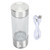 Omquot Portable Hydrogen Water Bottle, USB Ionization, Electrolysis, Glass Water Ionizer for Energy, Work, Travel, Borosilicate