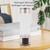 Rcniso Hydrogen Water Bottle 2 Modes Portable Hydrogen Water Ionizer Machine 400 ml for Personalized Hydration (Gold)