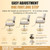 BAIODNB Salon Chairs for Hair Stylist, Barber Beauty Spa Hair Styling Chair with 360° Hydraulic Height Adjustable, Spa Beauty Equipment, Hair Stylist for Barbershop,Home 440.92 lbs (Beige + Gold)