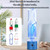 3-in-1 Portable 290ML Hydrogen Rich Water Bottle, Hydrogen Water Generator Ionizer with SPE Technology, 10 Mins 2000-3000PPB for Safe Daily Drinking At Home, Office and Travel