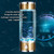 Portable 350ML Hydrogen Rich Water Bottle, Hydrogen Water Generator Ionizer with SPE Hydrogen-Oxygen Separation Technology, 3-min 1200-1500PPB for Home, Office and Travel
