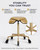 Towning Stool Chair with Ultra-Quiet Wheels, Rolling Salon Stool