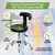 Antlu Rolling Stool with Back Esthetician Tattoo Artist Lash Dental Chair