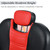 WDYLWFHW Hydraulic Reclining Salon Barber Chair for Barber & Hair Stylist,360° Rotation Shampoo Chair,Tattoo Chair Shampoo Spa Beauty Salon Equipment,Makeup Chair for Makeup Artist (Red+Black)