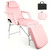 Portable Tattoo Chair, Foldable Spa Facial Bed with Carry Bag, Pink