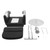 JDINAAS Salon Chair for Hair Stylist, Adjustable Height 32.3"-36.2" Barber Chair 440Lbs Capacity Hair Chair for Beauty Salons and Nail Salons 24 x 17.7 x 36.2 Inch (Black＋Silver)
