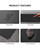Artist hand Barber Chair Mat 3 ft. x 5 ft. 7/8 in. Thick Rectangle