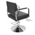 Opulentia Barber Salon Chair Height Adjustable Salon Chair for Hair Stylist 360° Swivel Adjustable Spa Beauty Equipment Heavy Duty Styling Chair with Footrest for Versatile Use in Barber Shops(Black)
