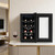 SuiYuLn 8 Bottle Wine Cellar,Beverage Wine Chiller,Wines Fridge,Bar Cabinet