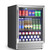 Vushine 24 Inch Beverage Refrigerator, 180 Cans Under Counter Refrigerator with Glass Door Built-in or Freestanding, Drink Fridge for Soda Beer Wine-Kitchen Bar Office