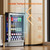 Vushine 24 Inch Beverage Refrigerator, 180 Cans Under Counter Refrigerator with Glass Door Built-in or Freestanding, Drink Fridge for Soda Beer Wine-Kitchen Bar Office