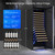 Vushine 24 Inch Wine Cooler, 158 Bottles Wine fridge with Glass Door Built-in or Freestanding, Wine Cellar Compressor Quick Cooling&Low Noise-Kitchen Bar Office