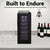 12 Bottle Thermoelectric Wine Cooler, Freestanding Quiet Wine Fridge w/ LED