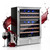 BODEGA 24 Inch Wine Fridge, 46 Bottle, 41–72°F, Dual-Zone Temp Control.