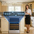 BODEGA 24 Inch Wine Fridge, 46 Bottle, 41–72°F, Dual-Zone Temp Control.