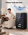 Feelfunn 25 bottle Wine Cooler Refrigerator,Freestanding Wine Fridge,Black