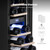 Yeego 12 Inch Wine Fridge, 17 Bottle Dual Zone Wine Cooler with Glass Door