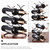 Iron Wine Bottle Shelf Countertop Display Rack for Six Standard Bottles