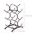 Metal Wine Rack Single Bottle Holder for Tabletop Display and Home Bars