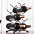 Metal Wine Rack Single Bottle Holder for Tabletop Display and Home Bars