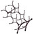 SEWACC Iron Wine Rack, Vertical Display Holder for Home Countertops