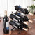 SEWACC Iron Wine Rack, Vertical Display Holder for Home Countertops