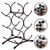 TOKIDNY Iron Wine Rack Holder for Home Bar Countertop Display