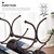 Abaodam Six Bottle Metal Wine Rack Countertop Holder for Red Wine Display