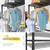 Raybee Clothes Rack with Wheels, Heavy Duty Loads 780LBS, Space-Saving