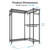 VIPEK L4 Clothing Rack for Hanging Clothes Heavy Duty Closet for Corner