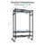 VIPEK R3X Heavy Duty Clothes Rack for Hanging Clothes Rolling Garment Rack