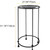 Round Clothing Rack, Floor Standing Garment Display Retail Rack with Topper