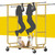Raybee Clothing Rack 650LBS Heavy Duty Collapsible Double Rods Shelves