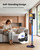 Cordless Vacuum Cleaner, 650W/55Kpa Vacuum Cleaners for Home, 70Mins Stick Vacuum with Self-Standing,Anti-Tangle,Wall Mount Charging,Lightweight Wireless Vacuum for Hardwood Floors Carpet Pet Hair Car