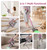 CDYJLDY 600W/50Kpa Cordless Vacuum Cleaners for Home, 50Mins Stick Vacuum with Self-Standing,Anti-Tangl,Lightweight Wireless Vacuum for Hardwood Floors Carpet Pet Hair Car(Purple)