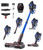 Cordless Vacuum Cleaner, 55Kpa Vacuum Cleaners for Home, Max 80mins Runtime Stick Vacuum with LED Display&1.5L Dust Cup, Rechargeable Lightweight Handheld Vacuum for Carpet/Hardwood Floor/Pet Hair/Car