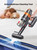 Cordless Vacuum Cleaner, 650W 55KPA 70Min(Eco) with Extra Mattress Cleaning Tool, Stick Vacuum Cleaners for Home, Wall Mount Charging, Self-Standing, Stick Cordless Vacuum for Floor Pet Hair Carpet
