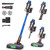 Hanmoish Cordless Vacuum Cleaner, Stick Vacuum Cleaner 680W 58KPa Vacuum Cleaners for Home, with 3 Adjustable Modes, Max 85 Mins, Lightweight Vacuum for Home Floor Carpet Cleaning