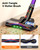 Cordless Vacuum Cleaner for Home, 600W/50KPa Powerful Suction, 60Mins Self-Standing Stick Vacuum with Anti-Tangle Brush & LED Display, Lightweight Handheld Vacuum for Pet Hair, Carpets & Hard Floors
