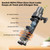 Cordless Vacuum Cleaner for Home, 40KPa Stick Vacuum with Dual Dust Cup