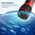 Sonar Ice Fishing Fishfinder with LED Underwater Light Wireless Handheld Fishfinder with 0.8-90m 