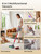 Cordless Stick Vacuum Cleaner, 600W 55KPA 70Mins for Pet Hair, Carpet, Home