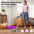 Lightweight Handheld Vacuums with LED Headlights, 45-Minute Running Time